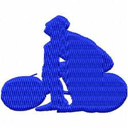 Sports Silhouette Embroidery Design 7 Sports Silhouette Embroidery Design 7